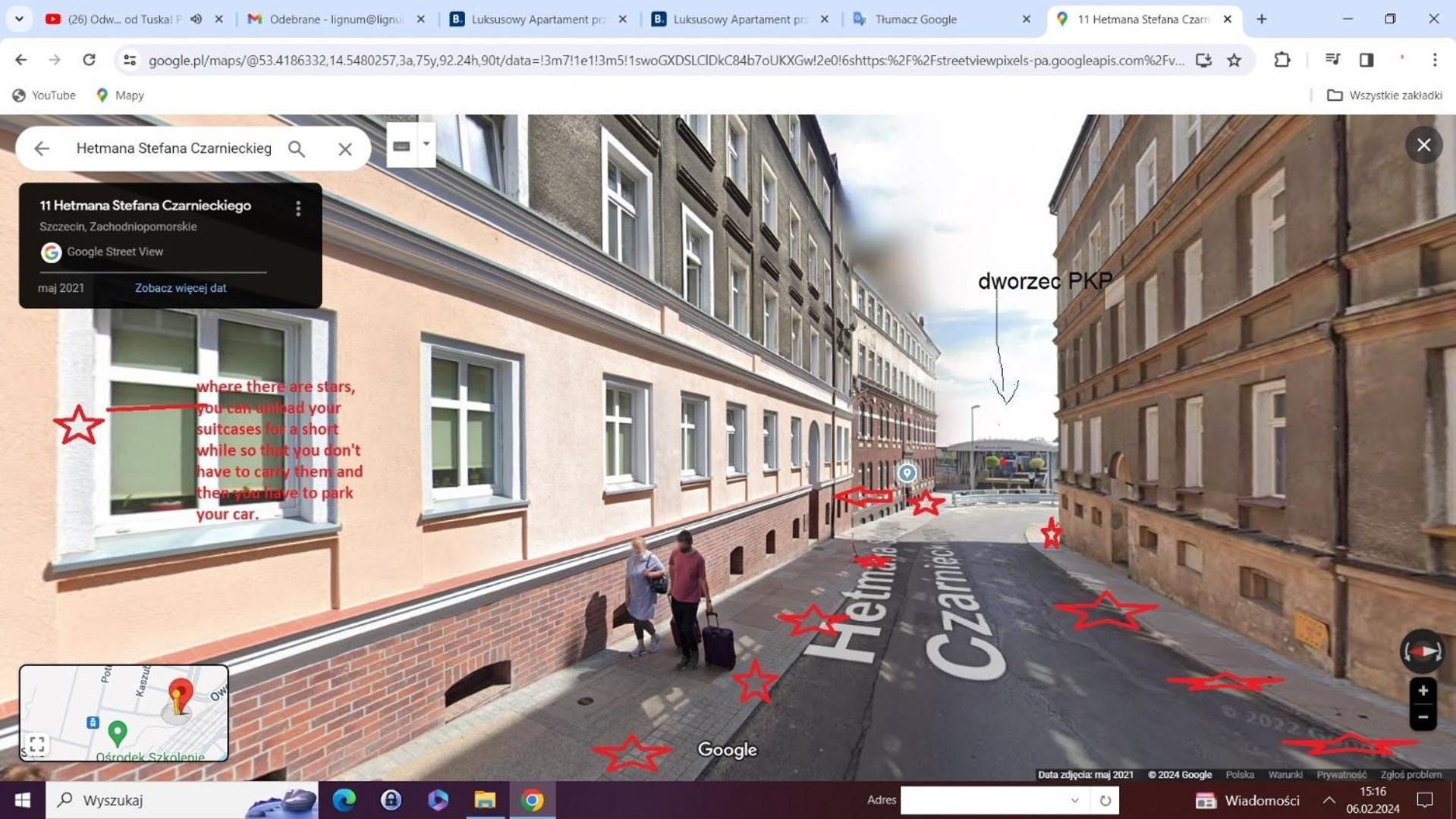 Luksusowy Apartament Przy Dworcu Щецин Экстерьер фото
